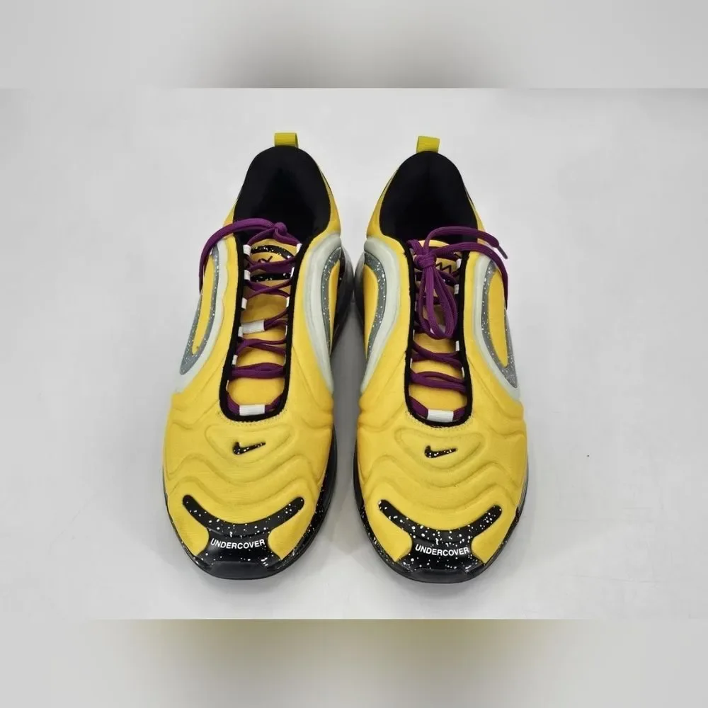 Nike Undercover X Air Max 720 Yellow Black Sneakers MEN 10 OR Women 11.5